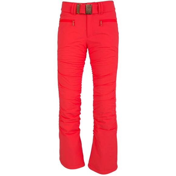 Bogner Women's Luna Hot Pink Zip Flared Leg Insulated Ski Pants Size XS 34/4 - Picture 1 of 5